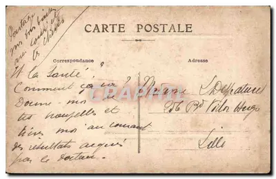 Szybki statek na rzecce — Sire d' Marcelle — wydawca nie widoczny — Rewers