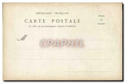 O Presidente François-Xavier Maistre — retrato em traje de magistrado — Imp. F. Ducloy, Montiers (Savoie), N° 40 — Verso
