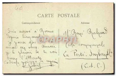 Cheverny - Il Castello — cartolina postale n°500 — Verso