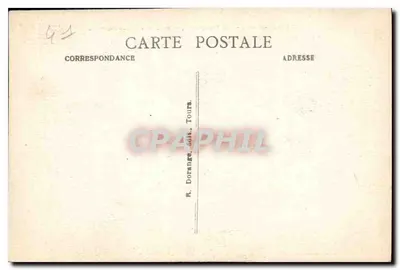 Blois (Loir-et-Cher) — Ala Francisco I, Ala Luís XII e a Capela — R. Dorange, edit. Tours — Verso