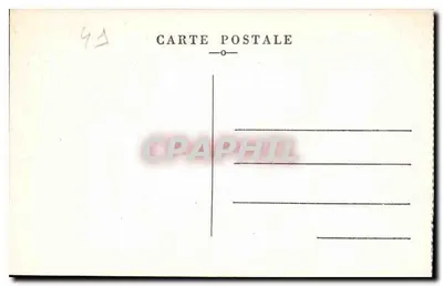Chambord — Zamek — Pokój sypialny Ludwika XIV — R. Talon, 51 Rue Emile-Zola - Tours — Rewers