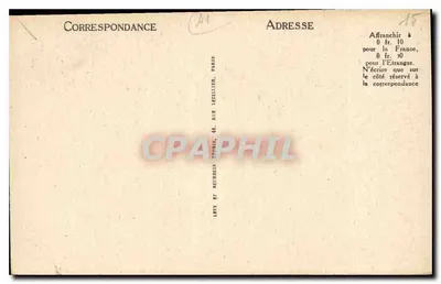 Blois - Zamek - Kariatyda - L.L. - n° 524 — Rewers