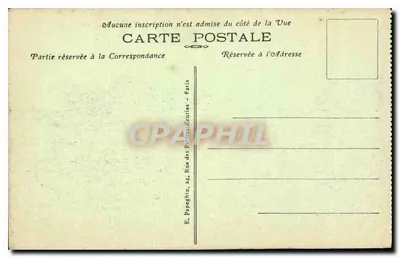 Zamek w Chantilly — Front i kaplica — A. P. n°25 — Rewers