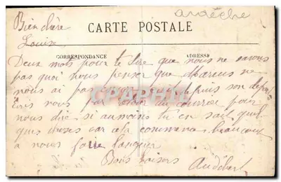 Le Vivarais Pâtttoresque — Route de Ruoms — L'Amphithéâtre — L. B. — Rückseite
