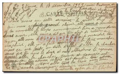 LYON — Basilica di N.-D. di Fourvière — Vergine del Santuario — Verso
