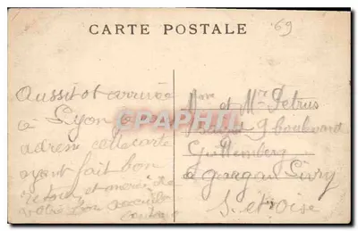 LYON — Parque da Tête-d'Or — A Grade Monumental — M.F. — Verso