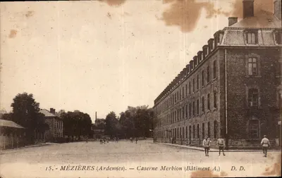 Mézières (Ardennes) — Caserna Merbion (Edifício A.)