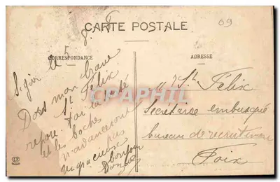 Vic-Dessos — Ogólny widok na zachód — Wydawca: H. Boisier — Rewers