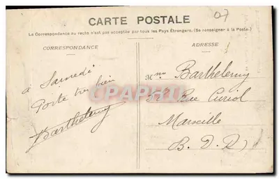 L'ARDÈCHE PITTORESQUE — Rota pitoresca de VALLON ao Pont d'ARC — Editor: G. Lévy, Vichy — Verso
