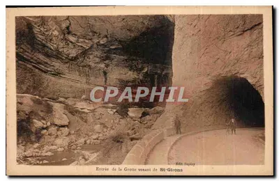 Entrada da Gruta vinda de St-Girons — Édit Supéry