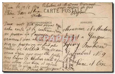 Lyon — Katedra św. Jana i wzgórze Fourvière — E.R. — Rewers