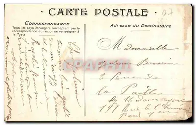 Vals-les-Bains — Fonte Béatrix — IMP. RambOZON-Paris — Verso