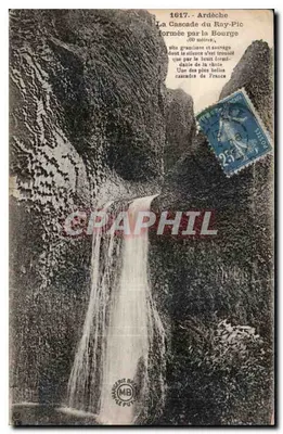 A Cascata do Ruy-Pic — Ardèche — Margerit Breuillet & Cie, n°1617