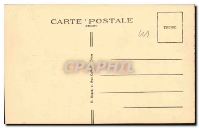 Blois — O Castelo — Fachada interna Gaston d'Orléans — A.P. — Verso
