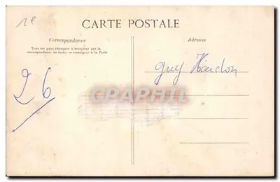 Lareira renascentista da Secretaria — PEZOU (Loir-et-Cher) — Verso
