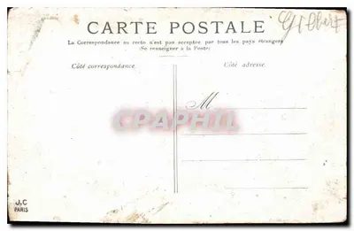 PARIS — Arc de Triomphe Tuileries — J.C. PARIS — Rewers
