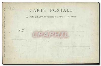 Castello di Blois — La Salamandra, Emblema di Francesco I — G. H. Phot — Verso