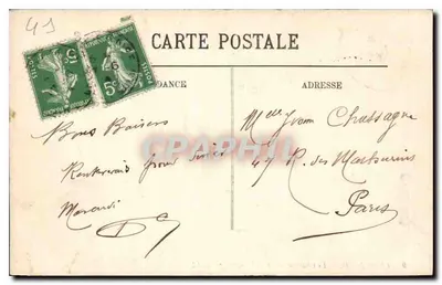 Chambord — O Castelo — Ala de Francisco I — LL. — Verso