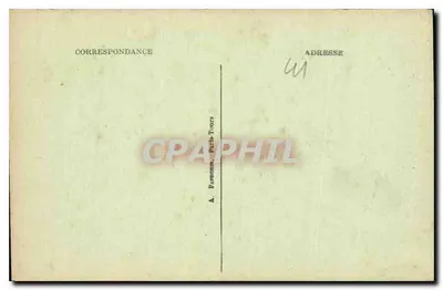 Chambord (L.-et-C.) — El Castillo — Cofres del techo con los escudos de Francisco I — A. P. — Reverso