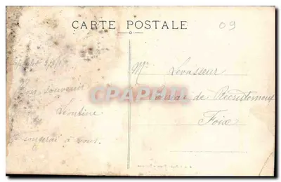Capoulet-et-Junac — Vista Geral — Edit. J. Aspe - Baxar - Tarascon — Verso