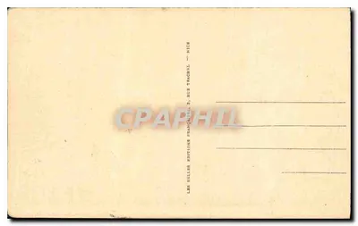 Publiczny ogród — Menton — Wydawnictwo Franchet, 2, rue Trachil, Nice — Rewers