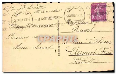 Lourdes - A Basílica e o Rosário — Edição especial Aliança Católica — Verso