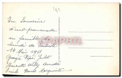 Chambord — Zamek — Duży schody — LL.13 — Rewers