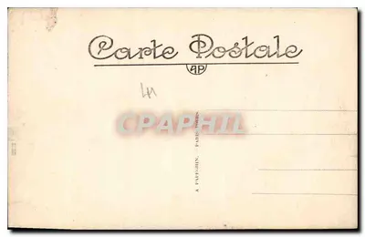 Chambord — O Castelo (fachada meridional) — A.P. — Verso