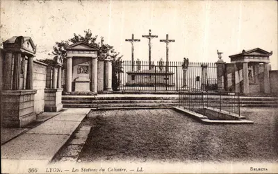 LYON — Les Stations du Calvaire — Selecta, n° 366