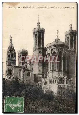 Lyon - Abside de Notre-Dame de Fourvière — B. F., PARIS — n° 218