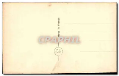 Liefdesscene — koppel in kostuum — P-C Paris — Achterkant
