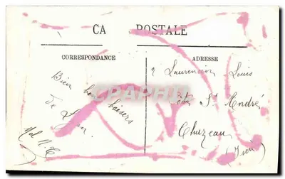 LYON — La Statua di Nostra Signora di Fourvière — LL. — Sélecta — Verso