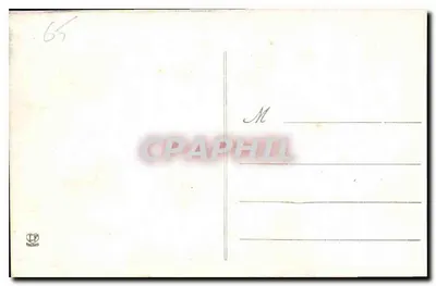 Aparición de la Virgen en Lourdes — Editor: LP, n° 65 — Reverso