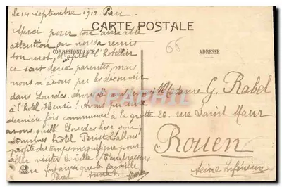 Les Hautes-Pyrénées — 1498 Stacja Kalwarii: « Jezus jest w grobie » — Wydawca: Des Toulouse — Rewers
