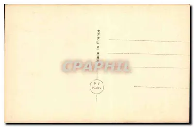 Casal abraçado — beijo terno — PC PARIS n°1745 — Verso