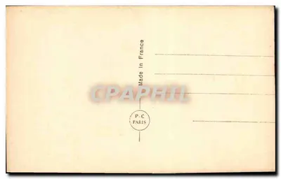 Para objęta — romantyczna scena — P-C Paris n°1745 — Rewers