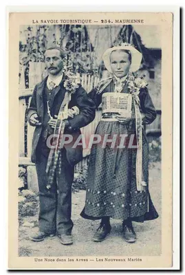 Uma Noiva nos Arves — Os Novos Casados — LA SAVOIE TOURISTIQUE — 254. MAURIENNE