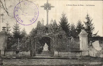 Nossa Senhora de Sion — O Calvário — cliché A. Hals