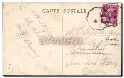 Peregrinação de Nossa Senhora de Sion — Monumento de São José erguido em 1895 — Propriedade exclusiva dos Clapjohan — Verso