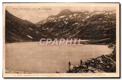 Lago de Naguilles — Vista geral — Fotografia Larouche, Hères, Toulouse