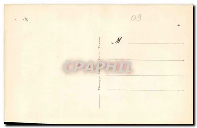 Jaskinie Lombrives - Drzewo płaczące — Ussat-les-Bains — wydawca Labouisse, nr 1730 — Rewers