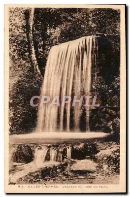Ax-les-Thermes — Cascata do Parque do Teich — editor Merrel, n°11
