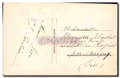Casal com pombas — editor J. Gaudan, n° 2686 — Verso