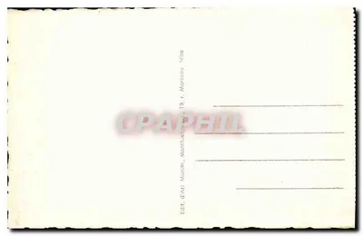 Cap Martin – Widok ogólny – Munier — Rewers