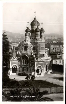 Nice - A Igreja Russa — Editora: Les Éditions Français, Nice