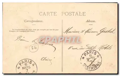 NANCY — Katedra i ulica Konstytucji — La Lorraine Illustrée, nr 144 — Rewers