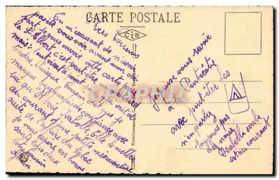 Nancy — Cathédrale et Rue de la Constitution — éditeur C.L.B. n°4 — Achterkant