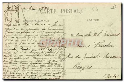 Nancy — Instytucja i Katedra — Imp. Réunies de Nancy — Rewers