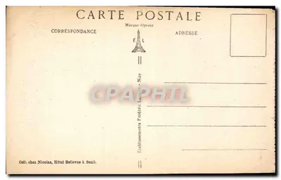 Beuil (A.-M.) — Stara ulica — F. L. n° 976 — Rewers