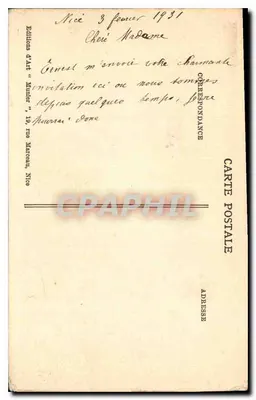 Cap Martin i Cabbé-Roquebrune — pejzaż panoramiczny — Foto Munier, nr 345 — Rewers